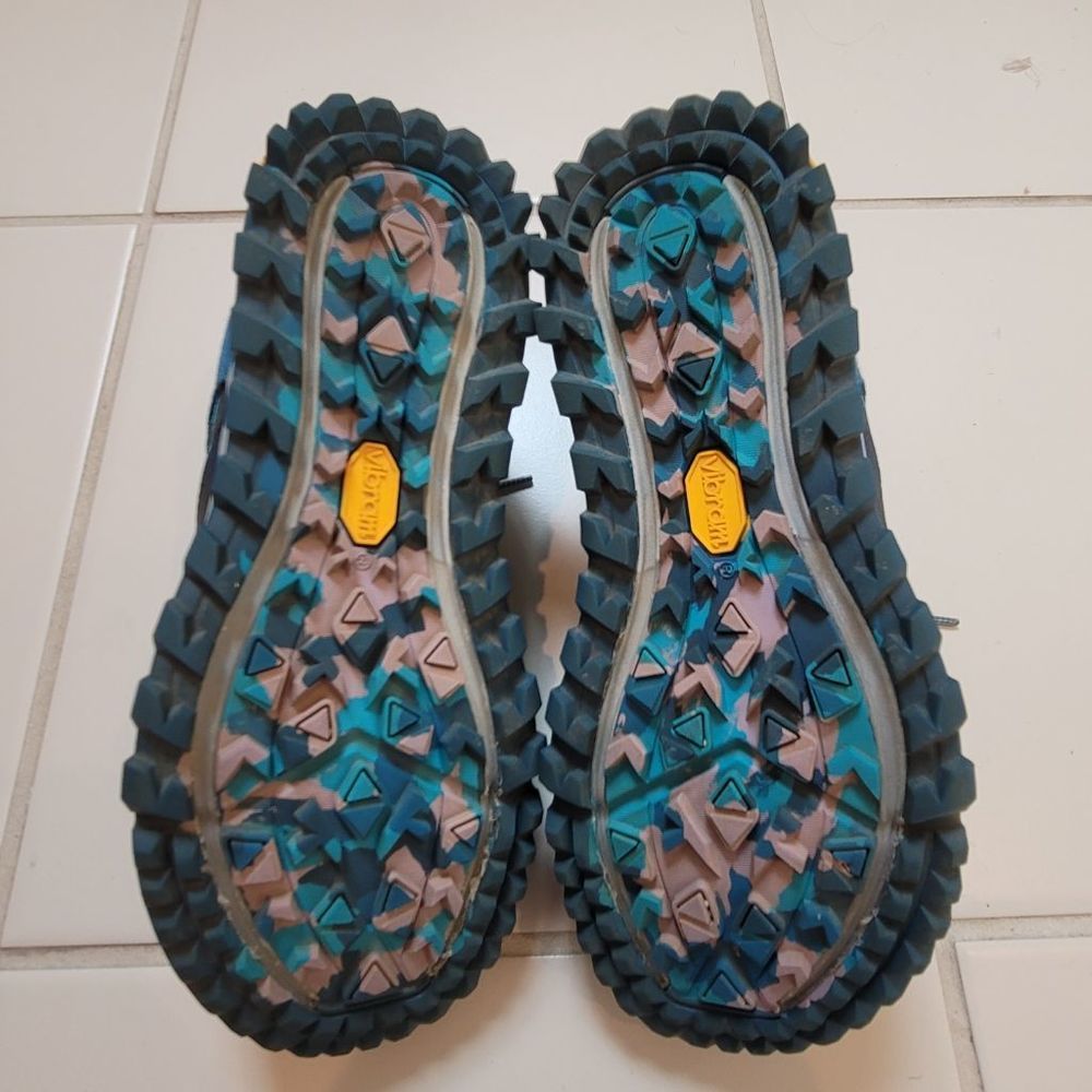 Merril Gore-Tex Blue Women's Hiking Shoes - Picture 9 of 10